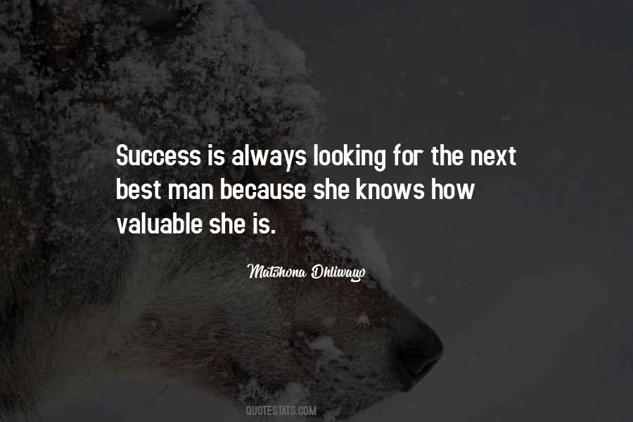 She Is Valuable Quotes #411628