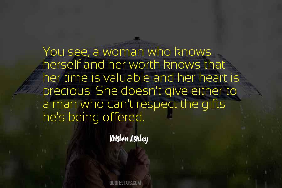 She Is Valuable Quotes #679651