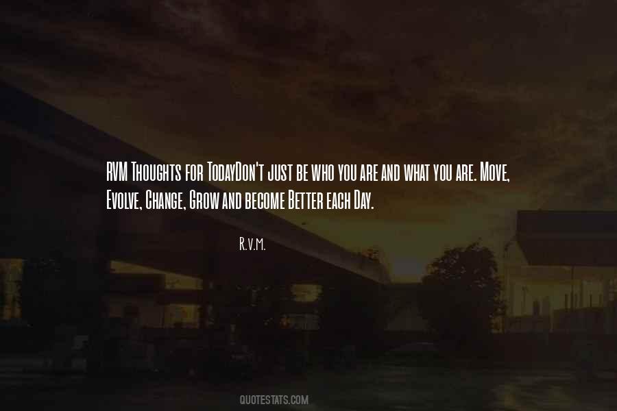 Thoughts For Today Quotes #1688325