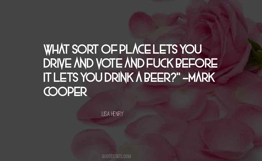 Beer Drink Quotes #1389615