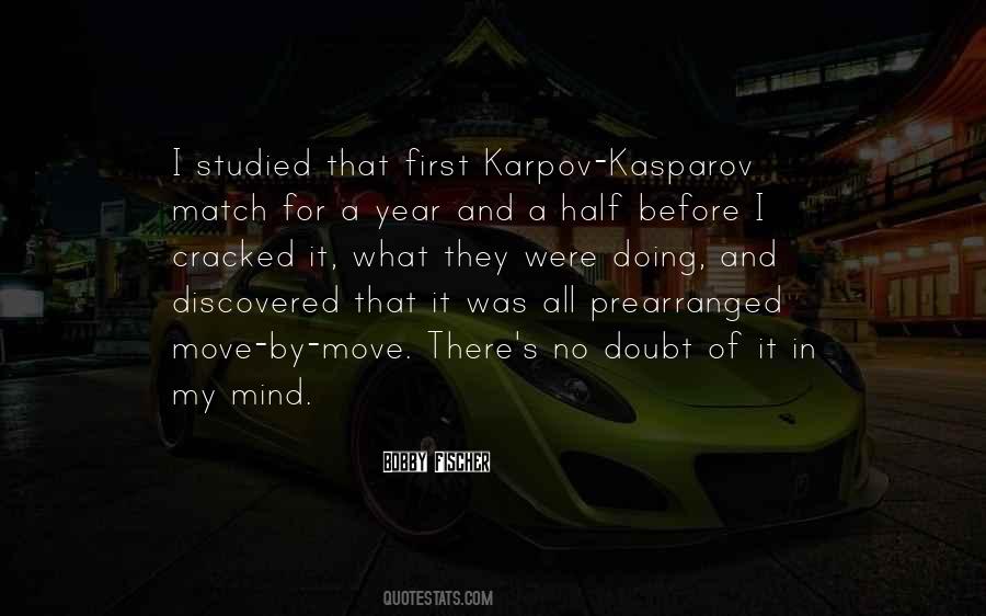 Doubt In My Mind Quotes #1261645
