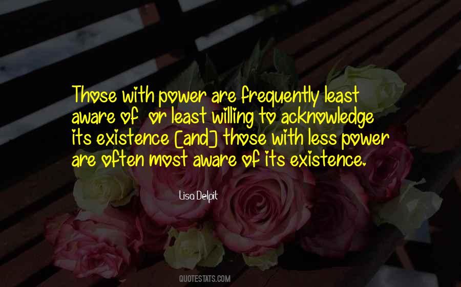 Power Ignorance Quotes #628714
