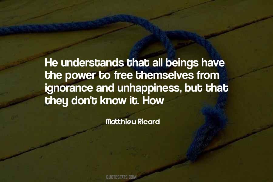Power Ignorance Quotes #863467
