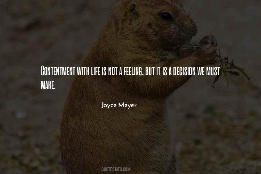 Feeling Of Contentment Quotes #1273272