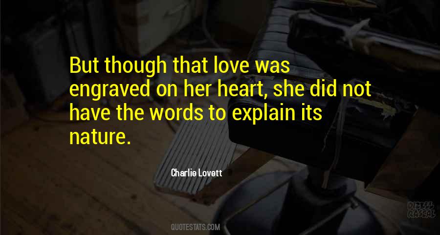 But Her Heart Quotes #1027787