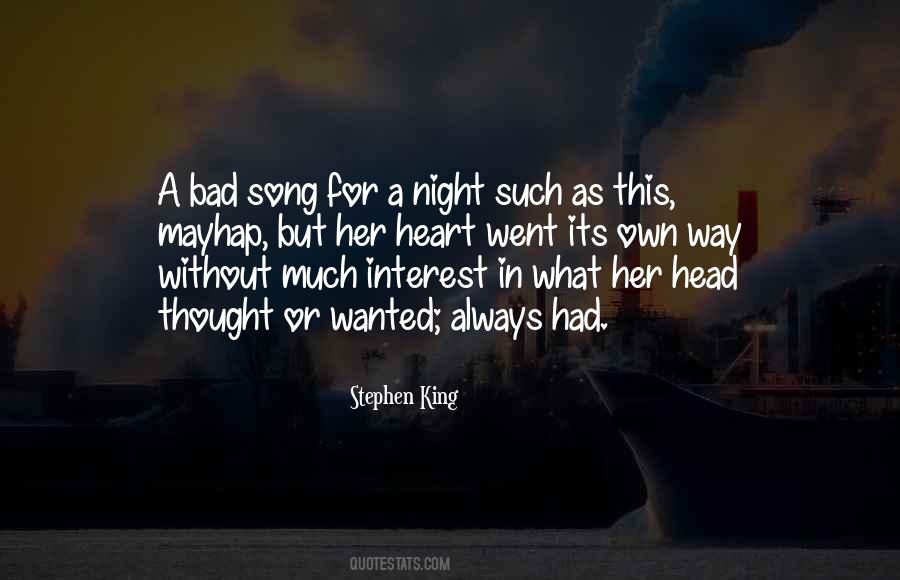 But Her Heart Quotes #911348