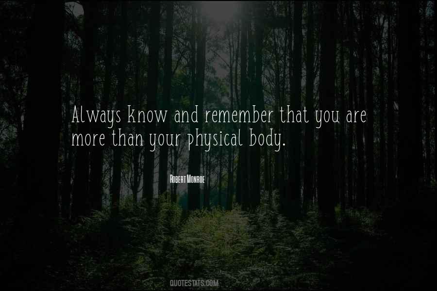 And Remember Quotes #916644