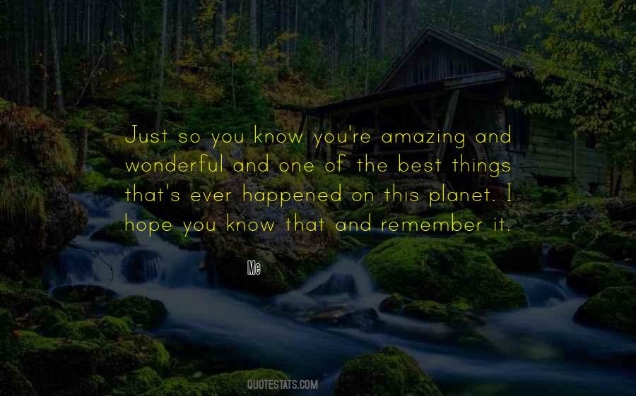 And Remember Quotes #933717