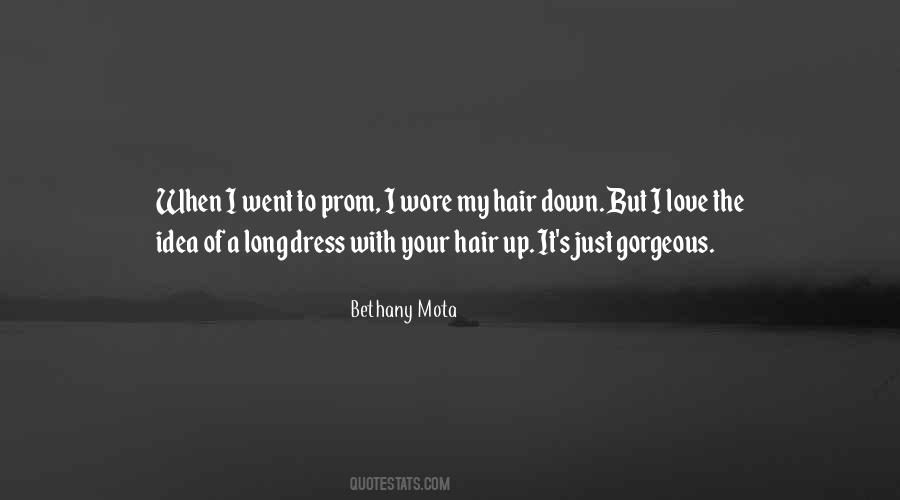 Prom Hair Quotes #380140
