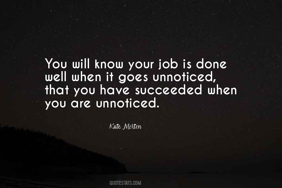Job Done Well Quotes #924099