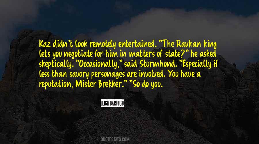Best Kaz Brekker Quotes #82763
