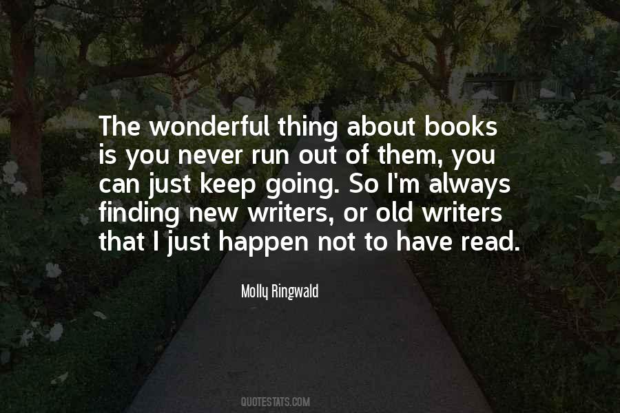 Something Wonderful Is About To Happen Quotes #450937