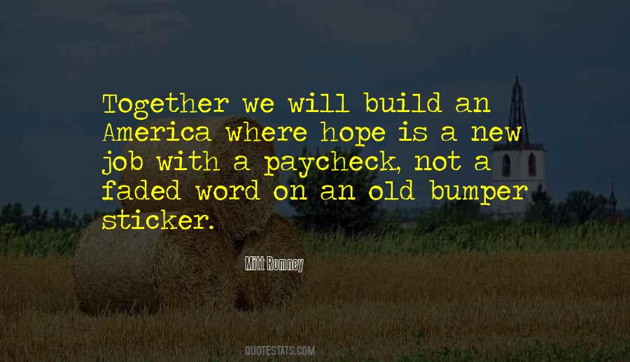 Build Together Quotes #1637191