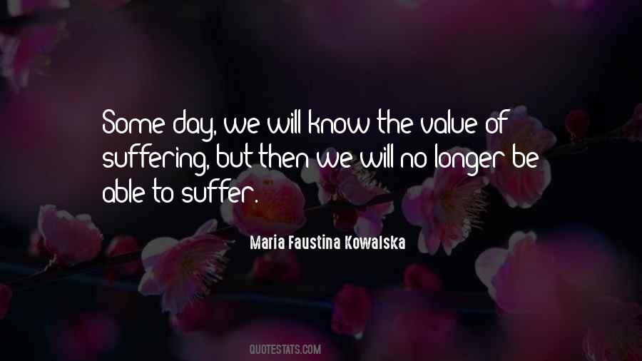Know The Value Quotes #1664467