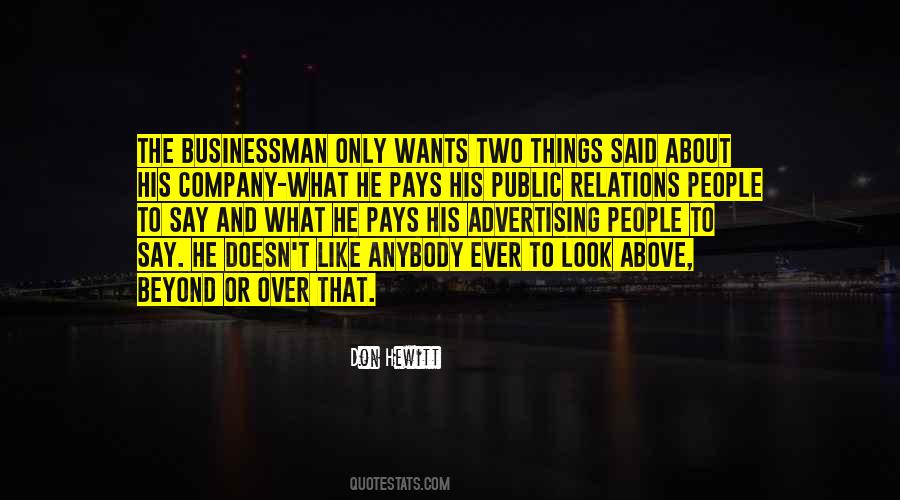 Advertising Company Quotes #934848