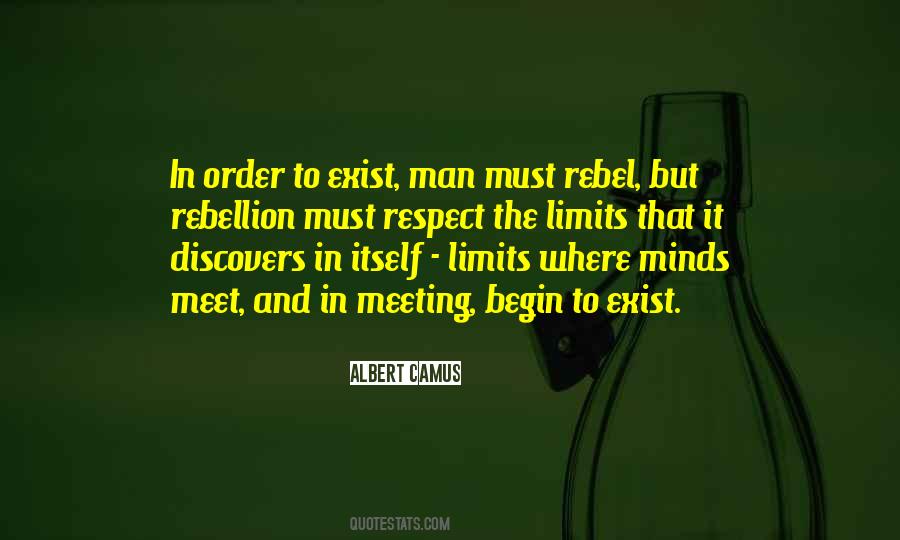Respect Limits Quotes #589386