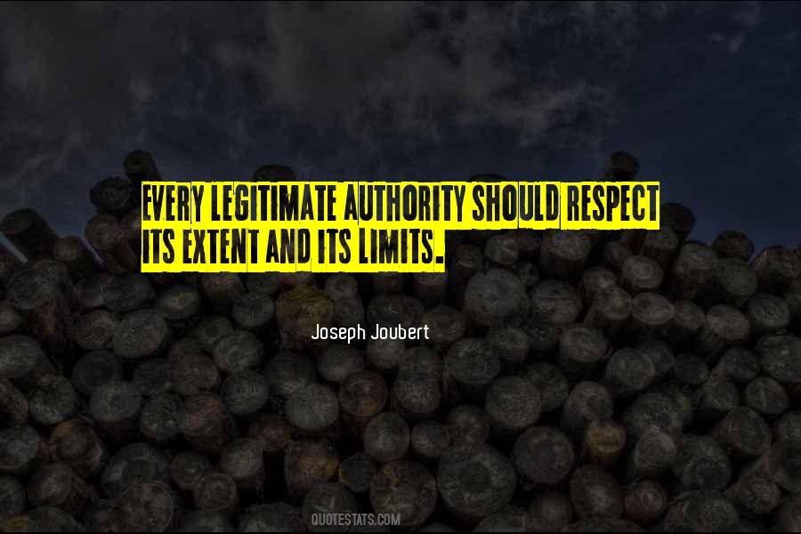 Respect Limits Quotes #65424