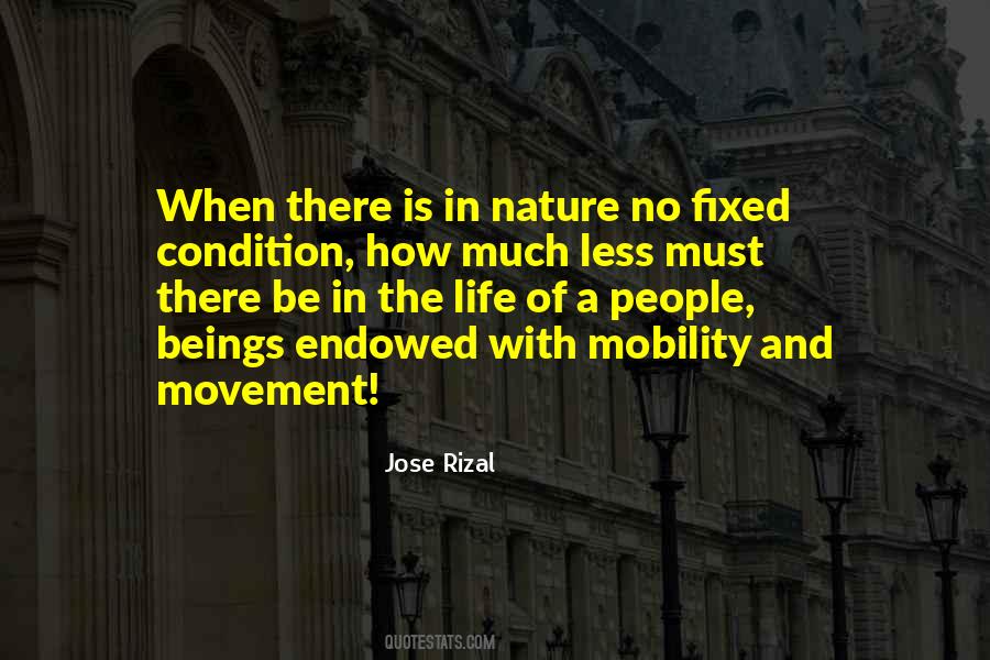 Life Is Movement Quotes #8048
