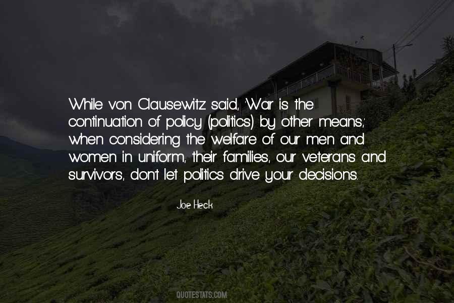 War Is Politics By Other Means Quotes #1865081