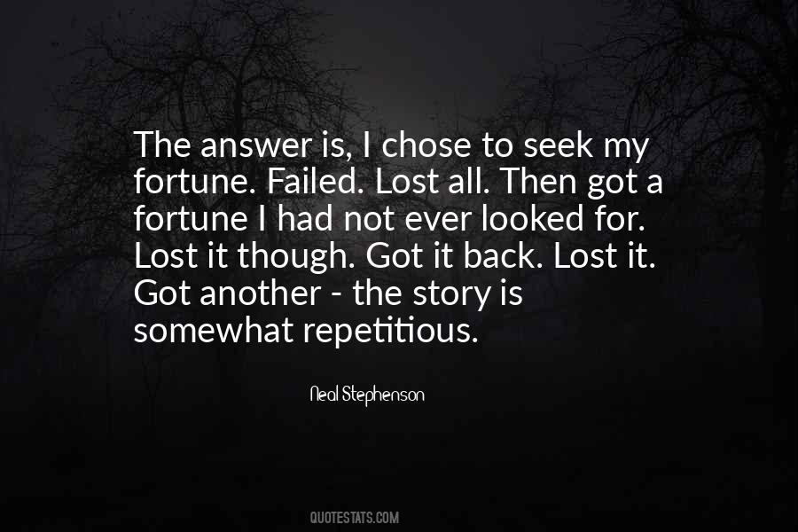Not All Is Lost Quotes #624205