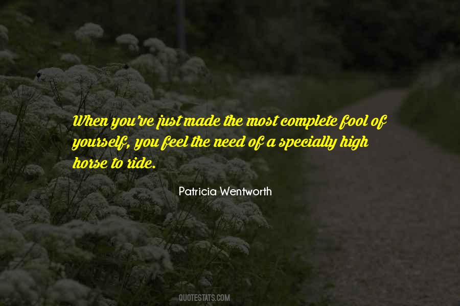 Made A Fool Quotes #84876