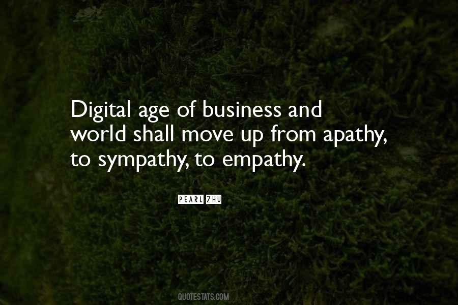 Apathy Empathy Quotes #1845508