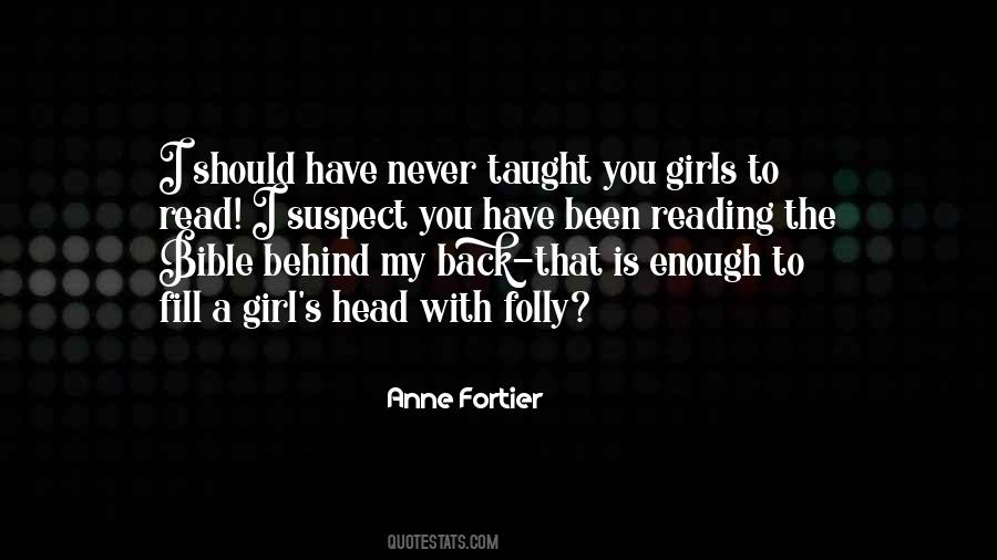 Quotes About Girls Reading #1019807