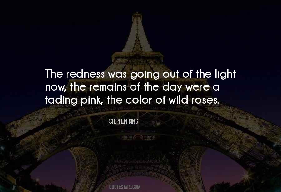 Pink Light Quotes #29279