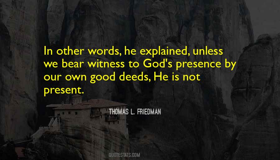 We Bear Witness Quotes #874014