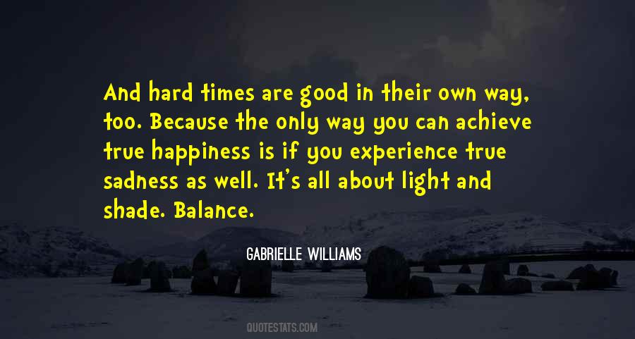 Good Balance Quotes #1424674