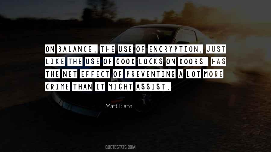 Good Balance Quotes #1470157