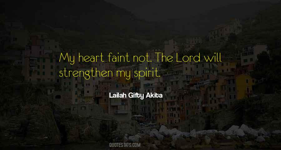 Strengthen Me Oh Lord Quotes #510834