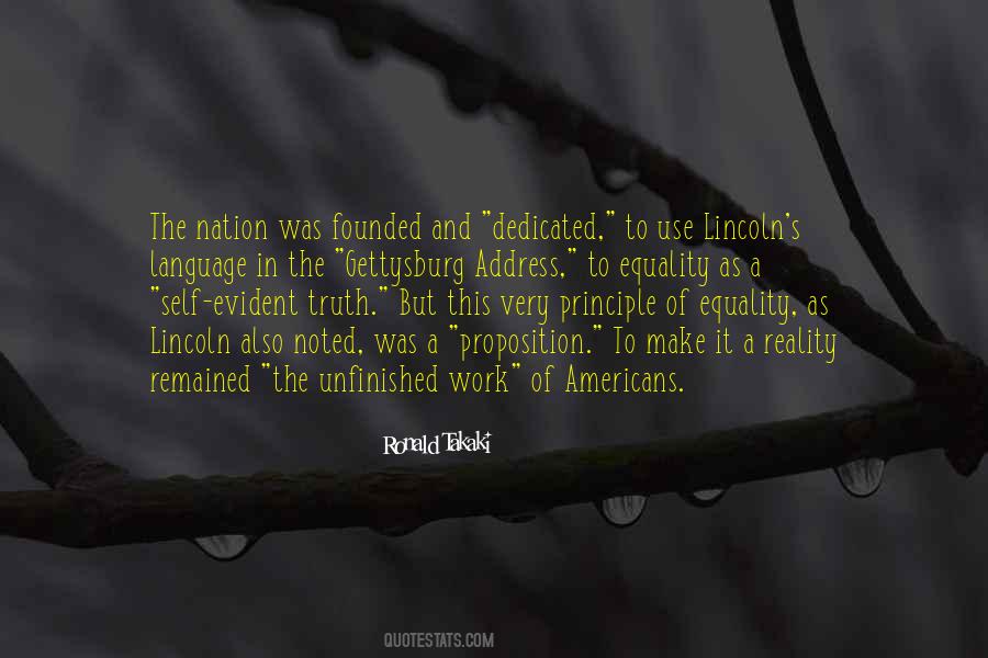 Lincoln Gettysburg Address Quotes #36122