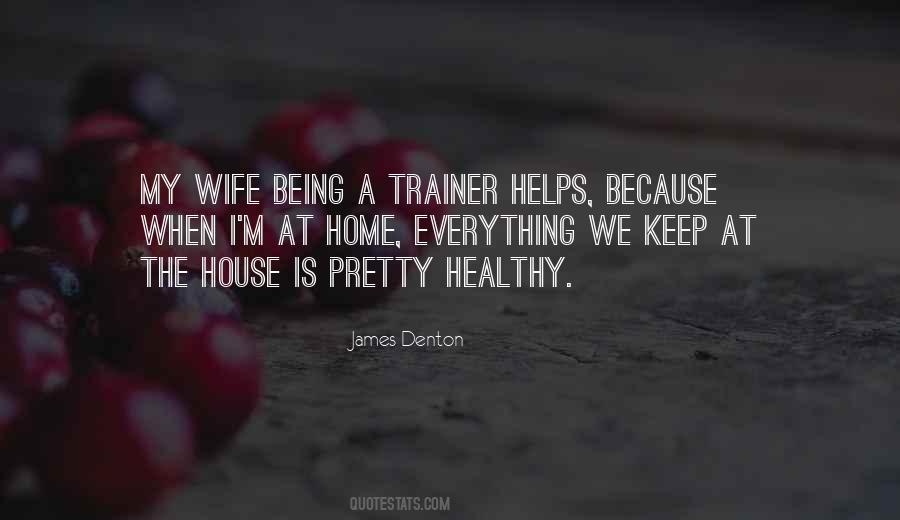 Being A Trainer Quotes #356196