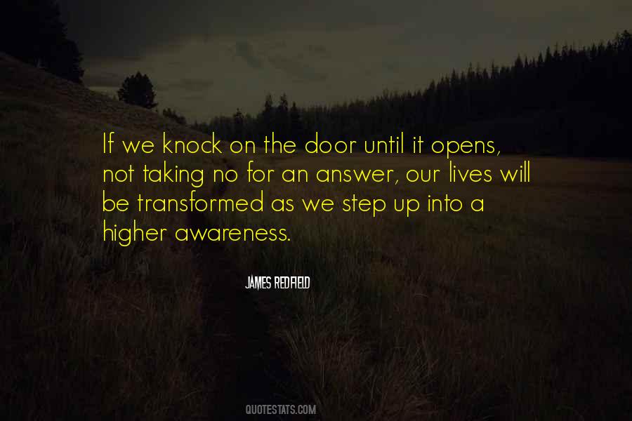 Knock On The Door Quotes #1725885