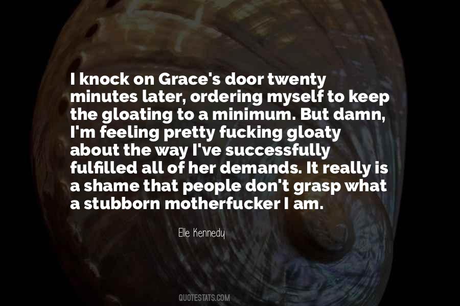 Knock On The Door Quotes #1866402