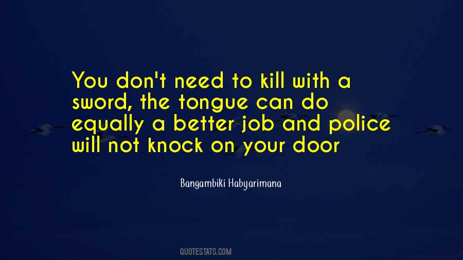 Knock On The Door Quotes #312089