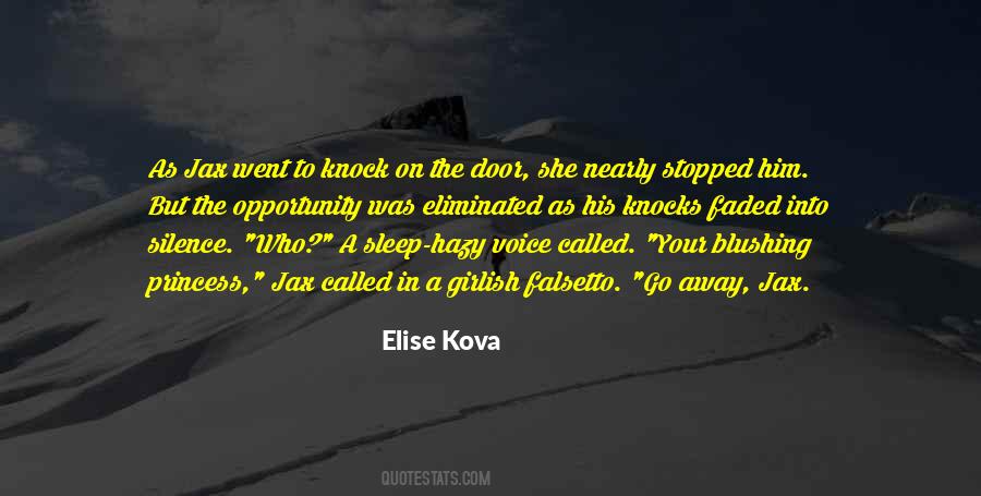 Knock On The Door Quotes #388531