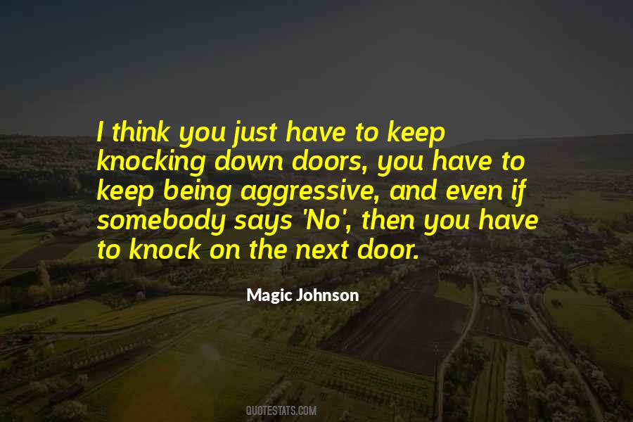 Knock On The Door Quotes #681249