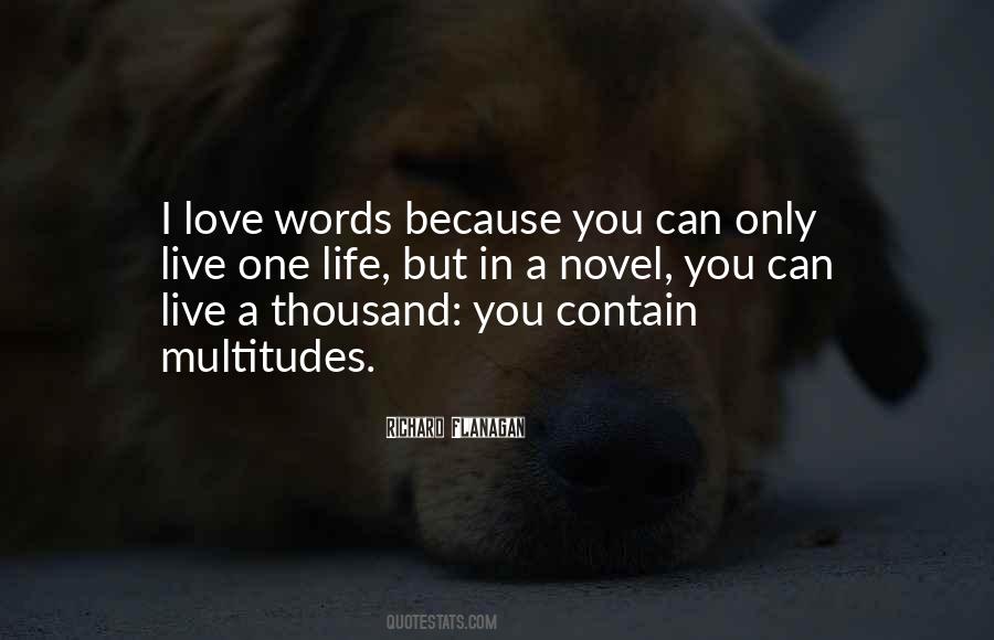 Novel Life Quotes #371496