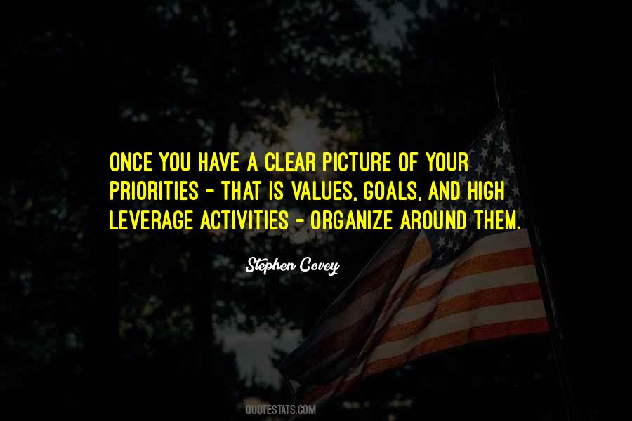 Priorities Goals Quotes #567799