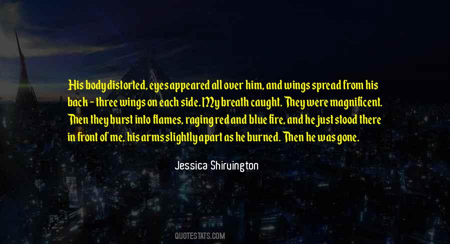 Caught On Fire Quotes #1590694