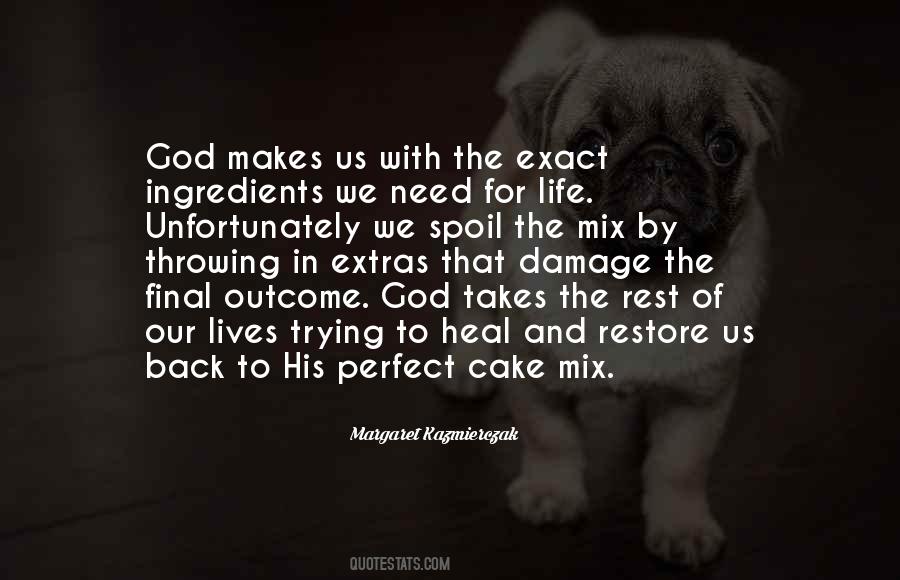 Ingredients Of Life Quotes #382354