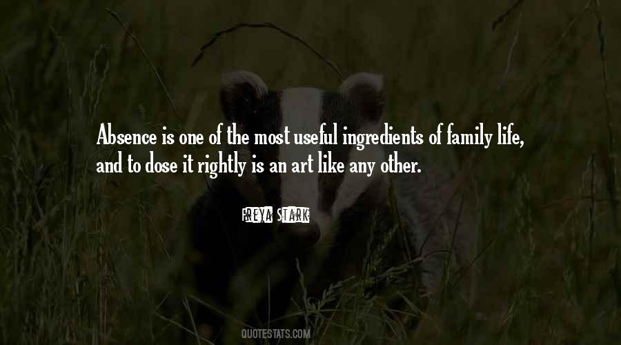 Ingredients Of Life Quotes #84552