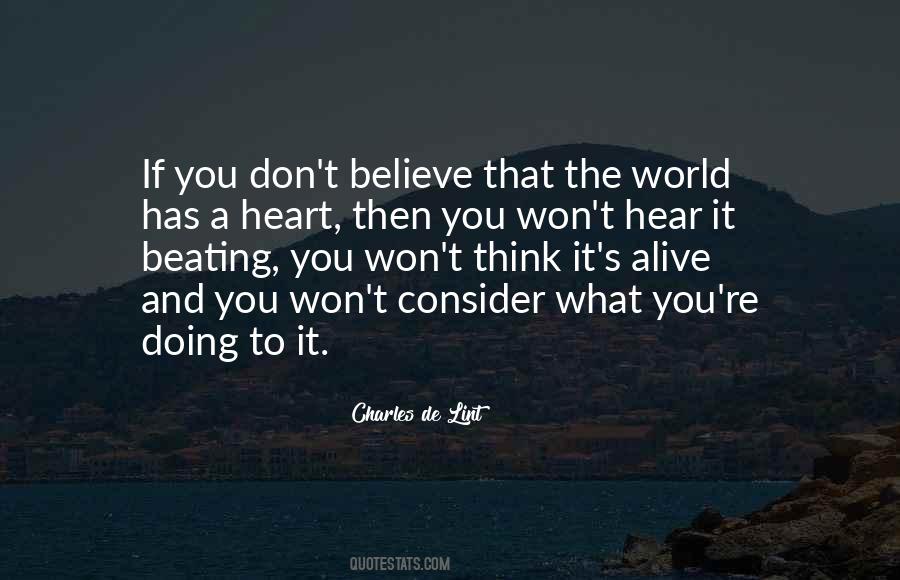 Hear My Heart Beating Quotes #1724760