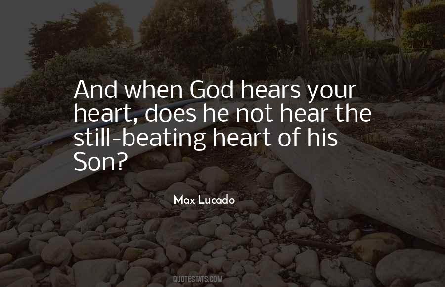Hear My Heart Beating Quotes #784480