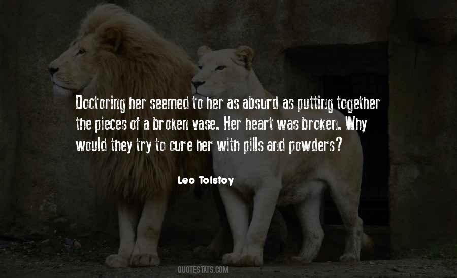 Her Broken Heart Quotes #1330020