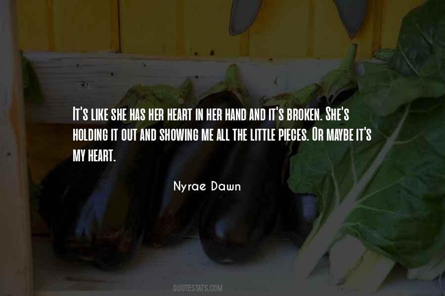 Her Broken Heart Quotes #1511266