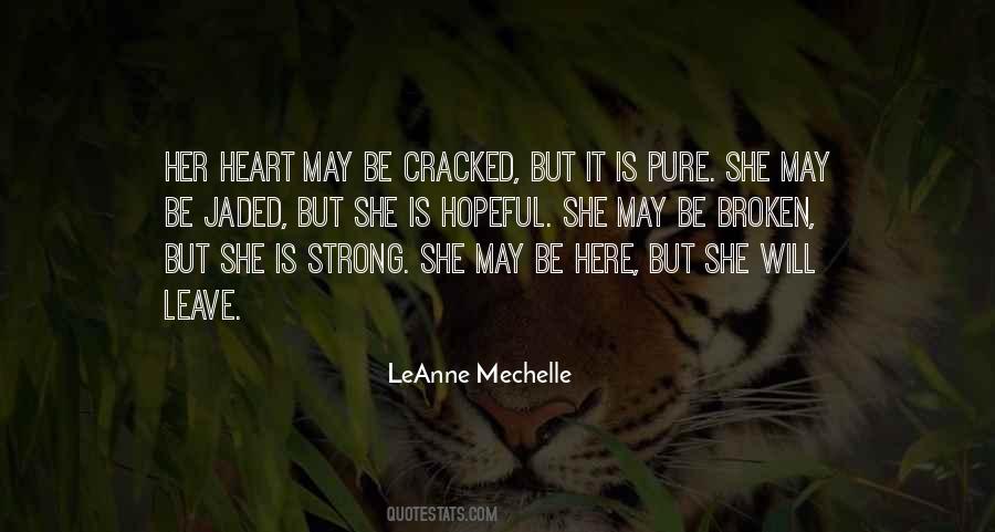 Her Broken Heart Quotes #426950