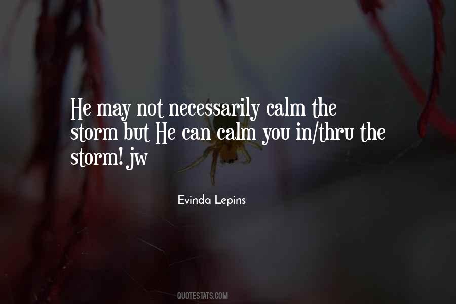 The Storm Of Life Quotes #689007